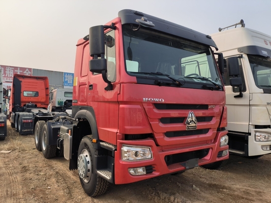 Sinotruk de segunda mão HOWO 6X4 Trailer Truck Head Mini Used Tractor Truck a preços acessíveis