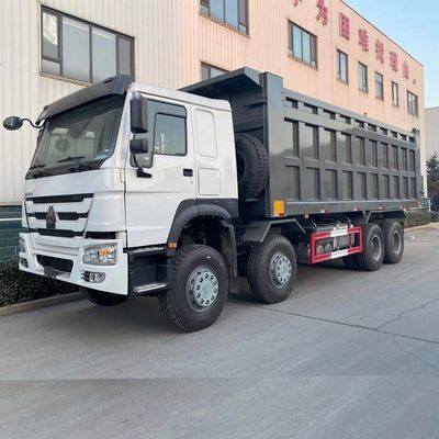 Modelo 2019 Sinotruk HOWO Usado 8X4 12 rodas camião de descarga Zf8118 Sistema de direção e balde
