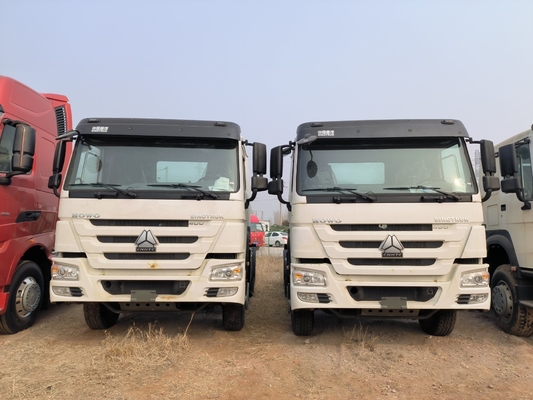 Capacidade de carga de 40 a 60 toneladas HOWO Head Trailer Trucks 6X4 Diesel Tow Used Tractor Truck