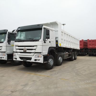 Eixo dianteiro Hf9 Sinotruk HOWO 12 rodas 8X4 Heavy Duty Tipper Truck Design de pneus radial