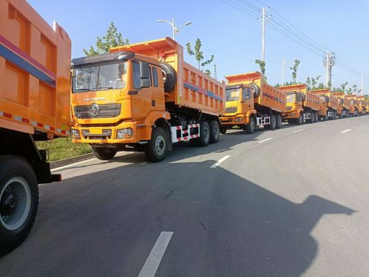 H3000 X2000 F2000 10 Rodas 6X4 Shacman Dump Truck para ≤ 5 lugares e alta potência