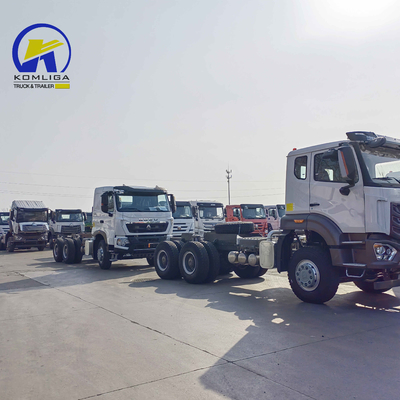 50 /90 Base de tração opcional Sinotruk usado cabeça de reboque HOWO 6X4 caminhão tractor