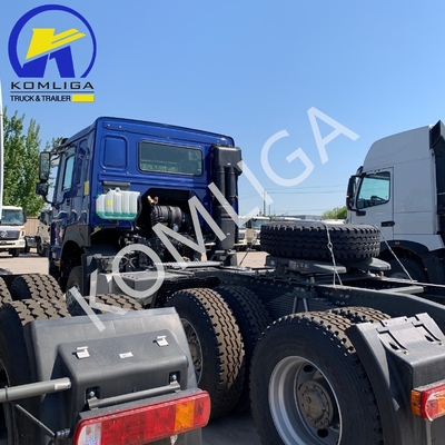 Requisito personalizado Cargo Cabeça de reboque de reboque usado Sinotruk HOWO Trator de caminhão pesado