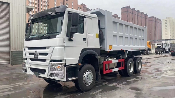 Design de pneus radiais Sinotruk HOWO 375HP 380HP 400 HP 6X4 caminhão para carga pesada