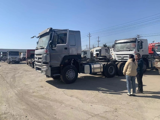 Reboque de cargas a diesel 10 rodas Trailers Head Prime Mover Sinotruk HOWO 6X4 Trator Truck