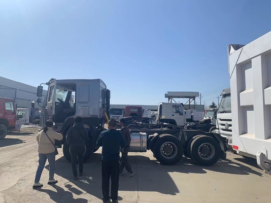 Reboque de cargas a diesel 10 rodas Trailers Head Prime Mover Sinotruk HOWO 6X4 Trator Truck