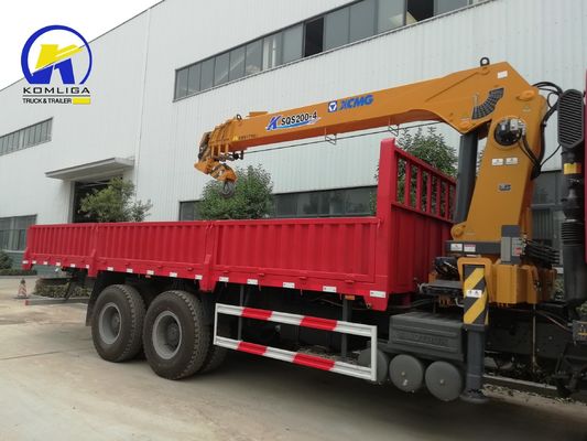 Caminhão de descarga de carga guindaste montado com serviço pós-venda