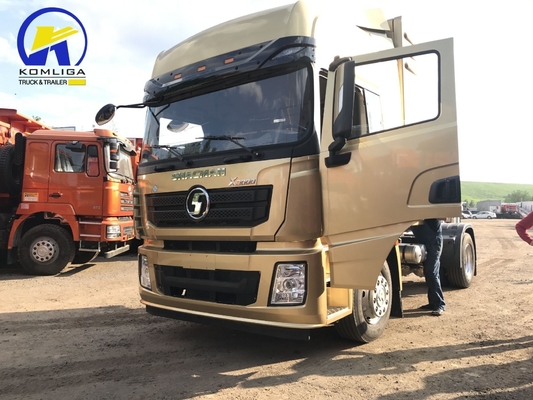 Shacman 4X2 6 rodas 290HP 340HP 380HP cabeça de caminhão com Hw76 cabine e capacidade de carga de 21-30t