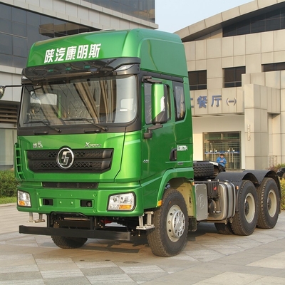 Cabina Hw76 Cabina Amarelo 6X4 10 rodas 380HP 400HP 420HP Cabeça Tractor Trailer Usado Tractor Truck