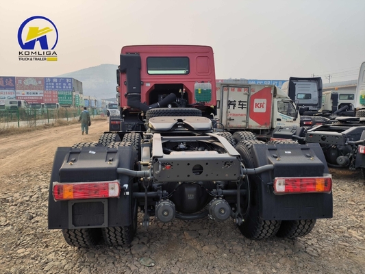 Sinotruk HOWO T7 Hohan 6X4 10 rodas 371HP 380HP 400HP e camião de tracção de reboque usado