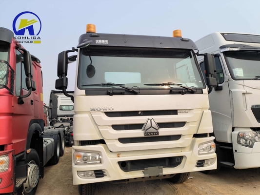 Sinotruk HOWO T7 6X4 400HP Prime Mover Usado Tractor Truck Head adaptado ao seu mercado