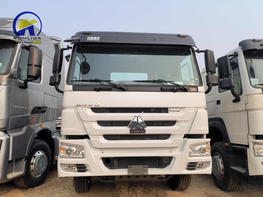 Sinotruk HOWO T7 6X4 400HP Prime Mover Usado Tractor Truck Head adaptado ao seu mercado