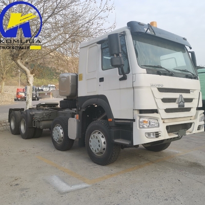 Sinotruk HOWO 8X4 12 rodas 380HP 400HP 430HP caminhão-trator pesado com pneus radiais