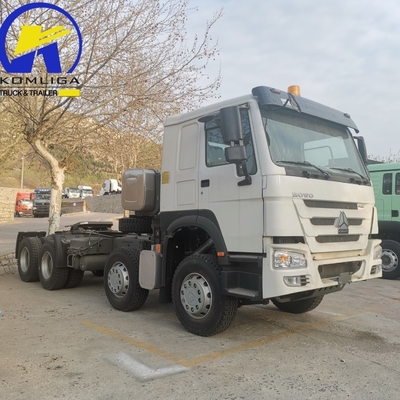 Sinotruk HOWO 8X4 12 rodas 380HP 400HP 430HP caminhão-trator pesado com pneus radiais