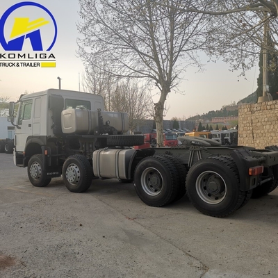 Sinotruk HOWO 8X4 12 rodas 380HP 400HP 430HP caminhão-trator pesado com pneus radiais