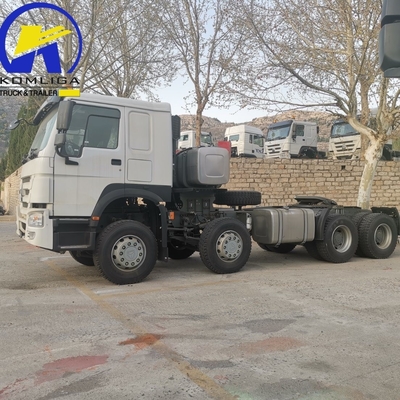 Sinotruk HOWO T7 8X4 400HP Tractor Truck Tractor Truck com balde 5600X2300X1500