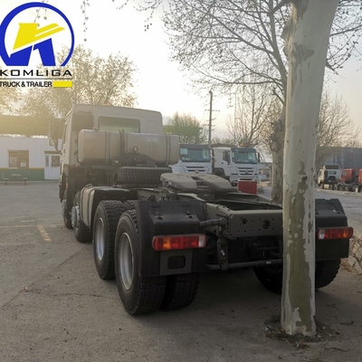 Sinotruk HOWO T7 8X4 400HP Tractor Truck Tractor Truck com balde 5600X2300X1500
