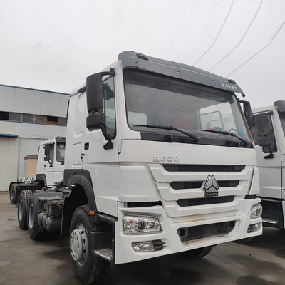 Sinotruk HOWO 6X4 10 rodas Carrinho de mão usados Carrinho tractor branco