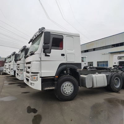 Sinotruk HOWO 6X4 10 rodas Carrinho de mão usados Carrinho tractor branco