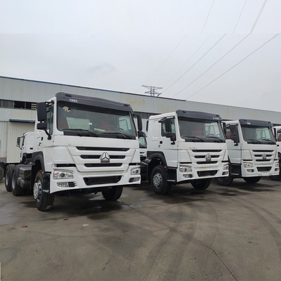 Sinotruk HOWO 6X4 10 rodas Carrinho de mão usados Carrinho tractor branco