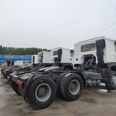 Sinotruk HOWO 6X4 10 rodas Carrinho de mão usados Carrinho tractor branco