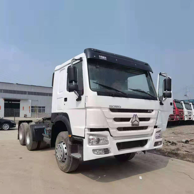Sinotruk HOWO 6X4 10 rodas Carrinho de mão usados Carrinho tractor branco