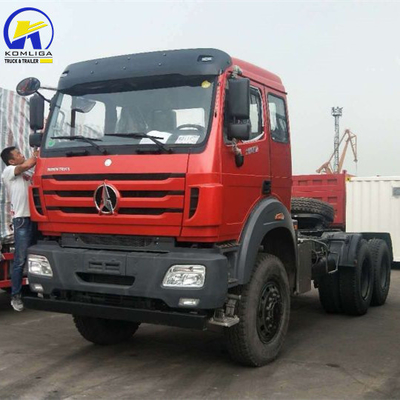 Elevação Ventral Tipper Hidráulico 6X4 10 rodas Truck Head Prime Mover Benz Trator Truck