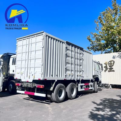 Customização 6×4 Drive Wheel Cargo Truck Box para transporte