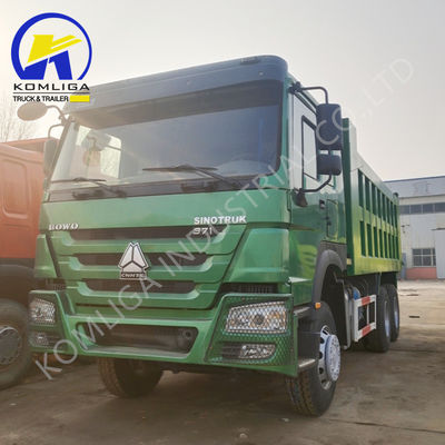 Sistema de direção Zf8118 Vermelho 371HP 2020 Anos usados Em bom estado Sinotruk HOWO camião de descarga