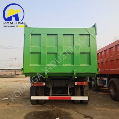 Sistema de direção Zf8118 Vermelho 371HP 2020 Anos usados Em bom estado Sinotruk HOWO camião de descarga