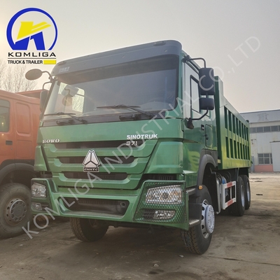2020 Ano 371HP 6X4 Usado HOWO Dump Truck para o mercado da Zâmbia Roda motriz LHD/Rhd