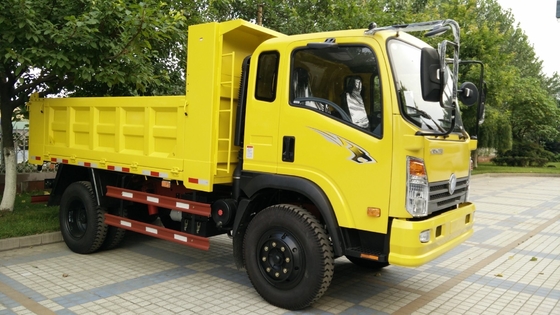 Mini 6 Wheeler Dongfeng HOWO 4X2 Sino Cargo Leve de 7 toneladas com alta capacidade de carga