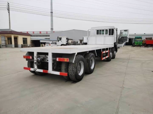 Mercado de África Caminhão de carga de cama plana com transmissão manual e cabina de um dormitório