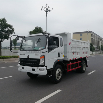 Sinotruk 6 Wheel HOWO Mini Dump Truck 10 metros cúbicos com capacidade de carga de 1 a 10 toneladas