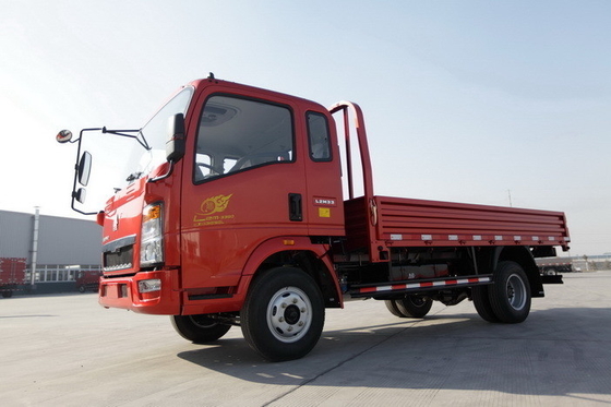 Cabina 1880 Cabina 4X2 Dongfeng HOWO Cdw 3 toneladas Mini Diesel Cargo Trucks Emissão Euro II