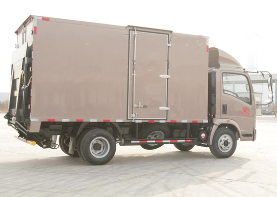 Rhd LHD 4X2 4X4 Light Mini Van Box Cabina Estendida caminhão de carga de 10 toneladas em estilo de cama plana