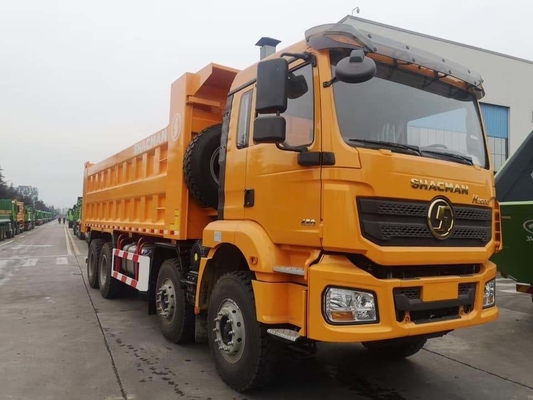 Shacman H3000 Utilizado 8X4 12 rodas camião de descarga de descarga com levantamento hidráulico de rebentador ventral