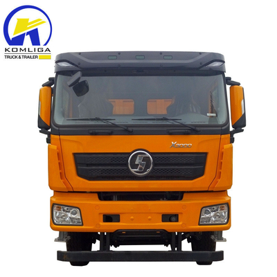 Usado 8L Motor Capacidade Frente Lifting Estilo Shacman 8X4 12 rodas Dump Truck