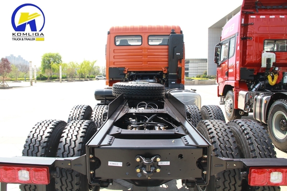 Usado 8L Motor Capacidade Frente Lifting Estilo Shacman 8X4 12 rodas Dump Truck