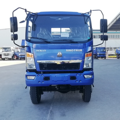 3/5/7/8 toneladas 6 Wheeler Sinotruk HOWO 4X2 Mini Dumper Truck com transmissão manual
