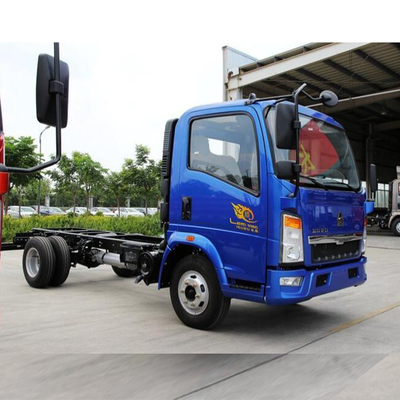3/5/7/8 toneladas 6 Wheeler Sinotruk HOWO 4X2 Mini Dumper Truck com transmissão manual