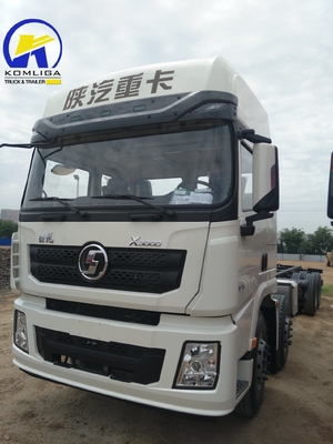 Carrinho de descarga Shacman usado 8X4 12 rodas Carrinho de descarga de carrinho com cabine Hw76 em boas condições