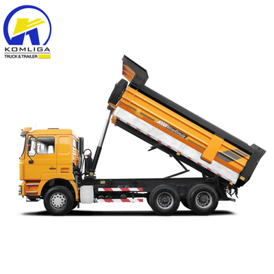 Caminhão de carregamento 6×4 Roda motriz Shacman F2000 Caminhão de descarga com 10 rodas