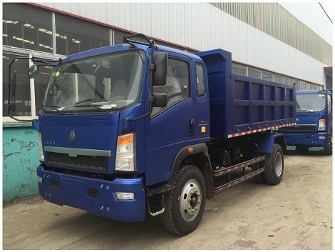Sinotruk 4X2 12 toneladas 12 metros cúbicos camião de descarga com capacidade de motor Euro II 4-6L