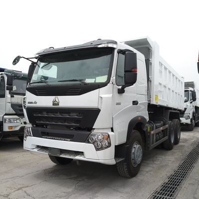Design de pneus radiais Sinotruk 371HP 6X4 Tipper Dumper How