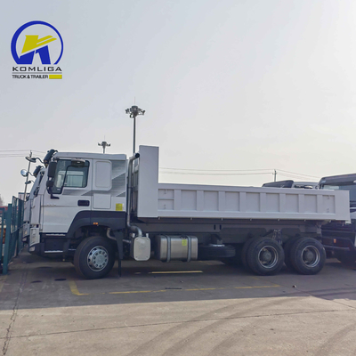 Design de pneus radiais Sinotruk 371HP 6X4 Tipper Dumper How