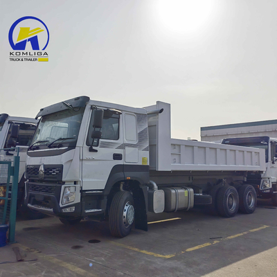 Design de pneus radiais Sinotruk 371HP 6X4 Tipper Dumper How