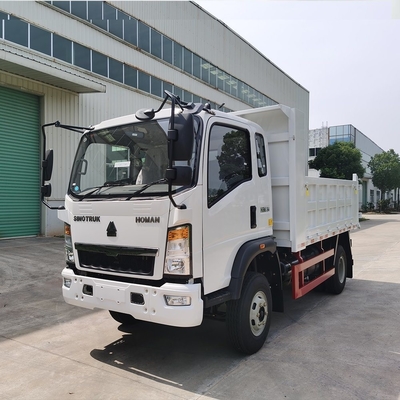 Sinotruk HOWO 4X4 camião de descarga de 3 toneladas 2 toneladas 5 toneladas com eixo traseiro de 4,2 toneladas e desempenho