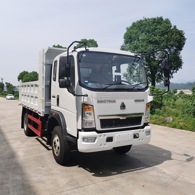 Sinotruk HOWO 4X4 camião de descarga de 3 toneladas 2 toneladas 5 toneladas com eixo traseiro de 4,2 toneladas e desempenho