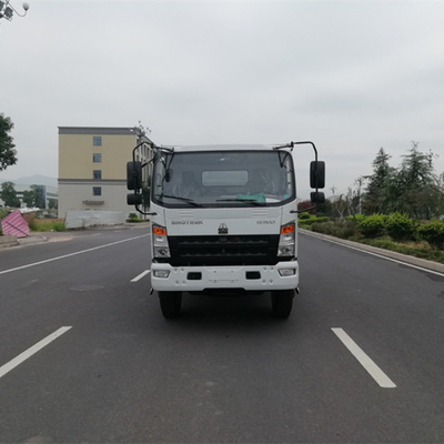 Sinotruk HOWO 4X4 camião de descarga de 3 toneladas 2 toneladas 5 toneladas com eixo traseiro de 4,2 toneladas e desempenho